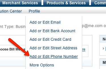 paypal payment by phone number