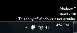 windows 7 activation override
