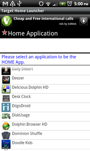android home launcher