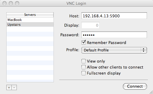 free vnc server mac