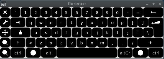 florence on-screen keyboard