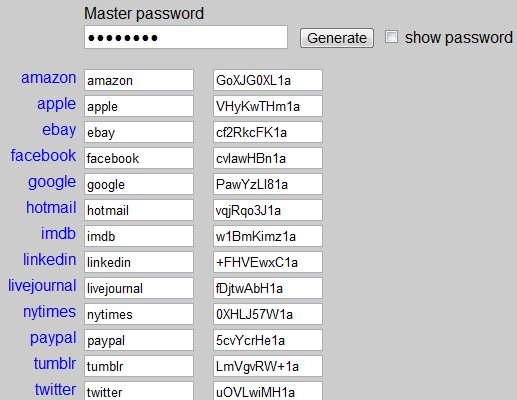 simple password generator words