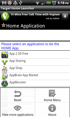 android home launcher