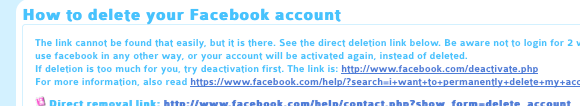 delete online accounts