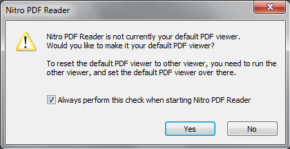 is nitro reader 5 necessary