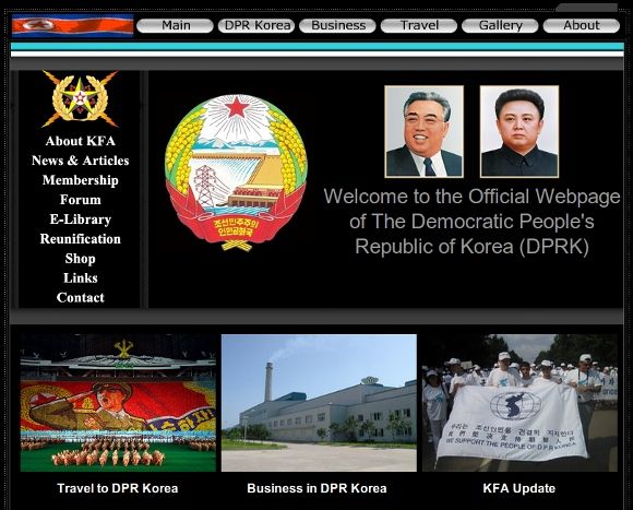 north korea websites