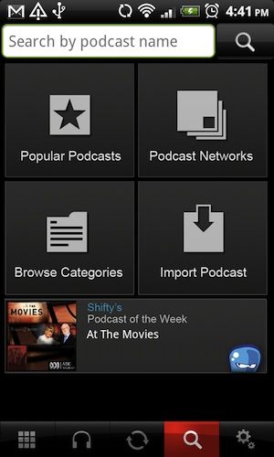 podcast app for android