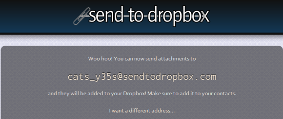 how do i send files to dropbox