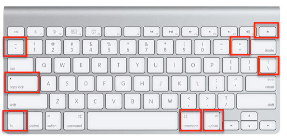 configure mac keyboard