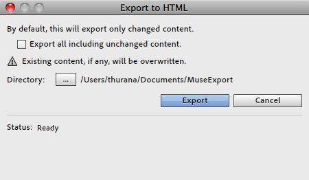 08b Export to HTML