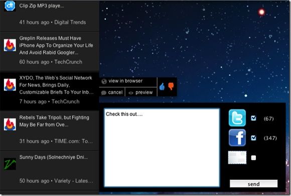 free desktop news ticker