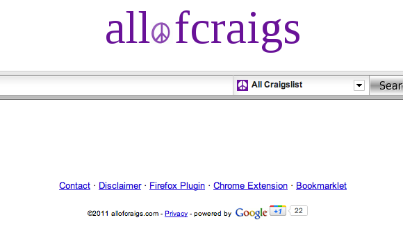 search all of craigslist