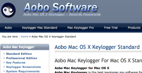 mac keylogger