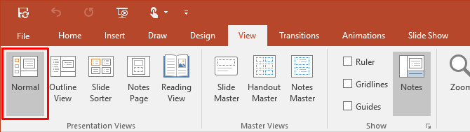 print gridlines in powerpoint 2016