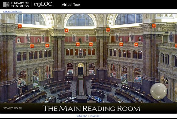 library of congress virtual tour
