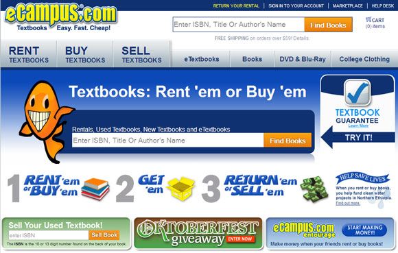 cheap used college textbooks