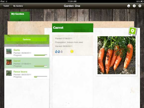 vegetable garden planner app ipad