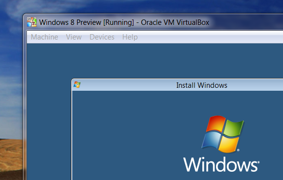 Try Out Windows 8 In VirtualBox Right Now For Free