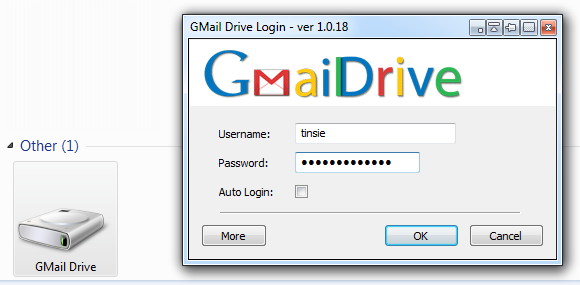 gmail drive windows 7