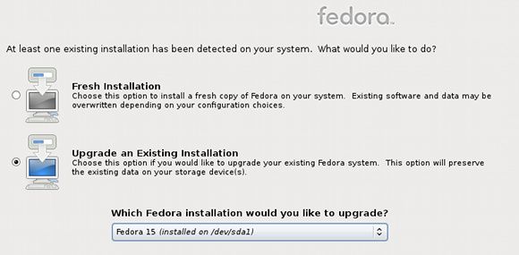 upgrade fedora linux