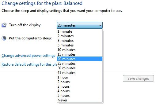 turn off computer to save energy
