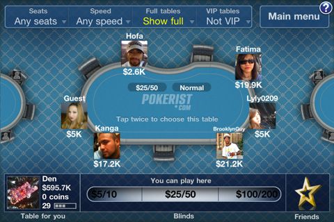 iphone poker app