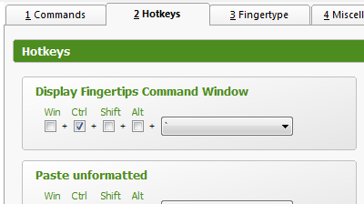 fingertips application
