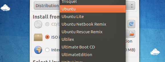 linux thumb drive