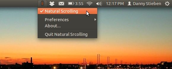 ubuntu scrolling