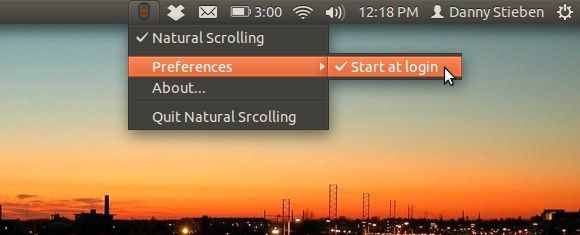 natural scrolling ubuntu
