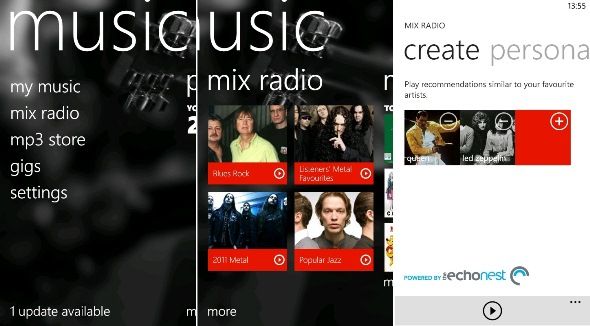 Using Nokia Music on Windows Phone