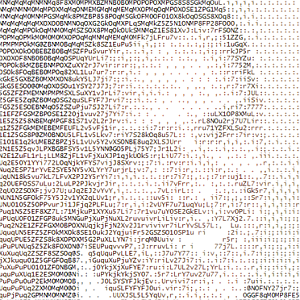 Text art ascii to Multiline ASCII