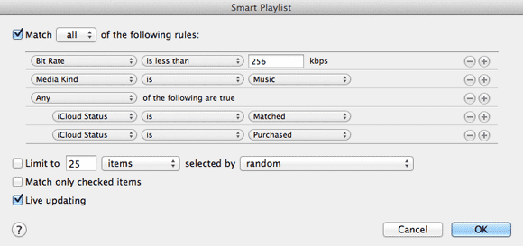 how to turn on itunes match