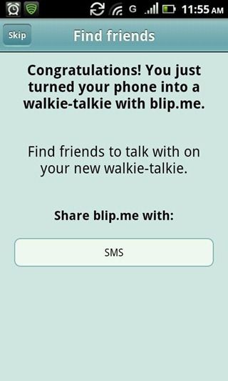 turn cell phone into walkie talkie
