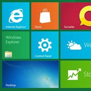 Windows 8 features the Metro user interface