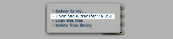 Transfer your data directly from the Kindle Store to your device via your computer