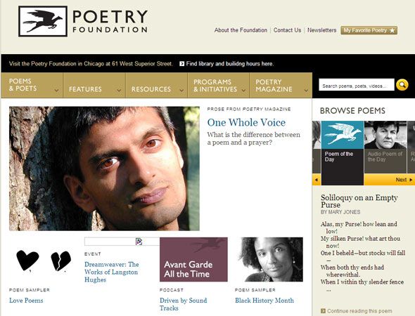 best poetry websites
