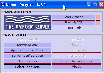set up a web server