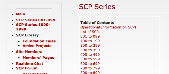 the scp foundation