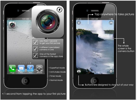 camera apps for iphone