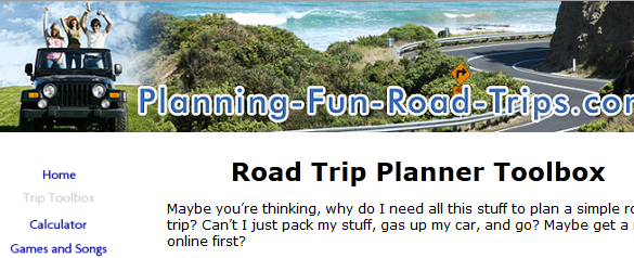 make road trips fun website