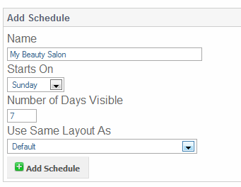 php schedule calendar