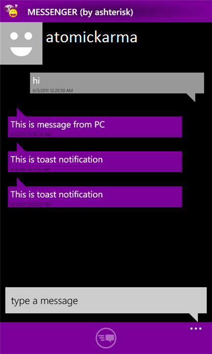 windows phone instant messenger