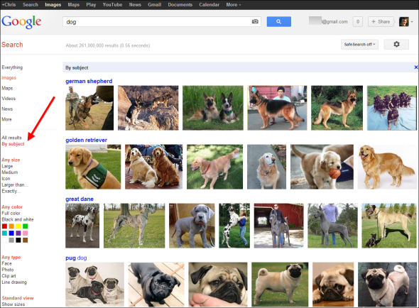 bing vs google image search