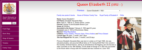 queen elizabeth ii