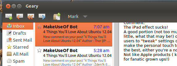 linux client email