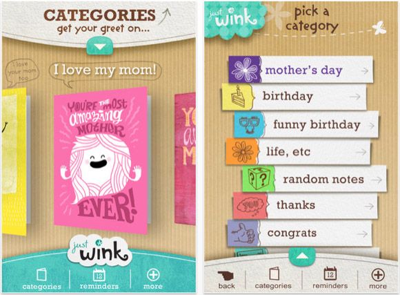 greeting card apps for iphone