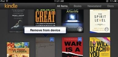 setting up kindle app on ipad