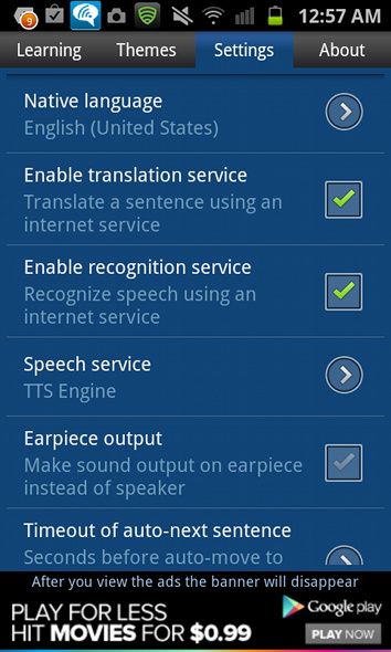foreign language android apps