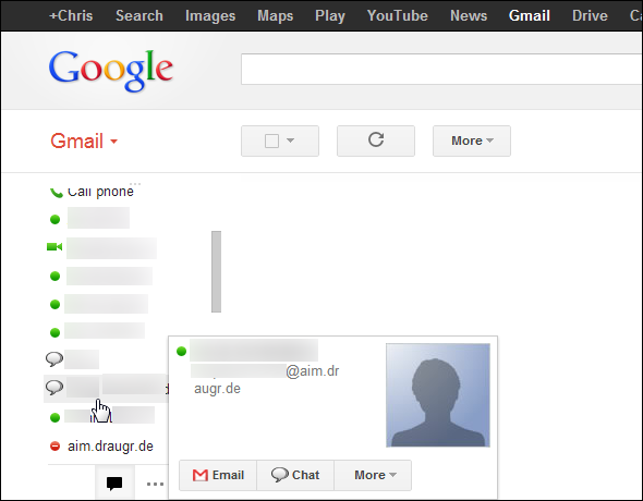 gmail chat
